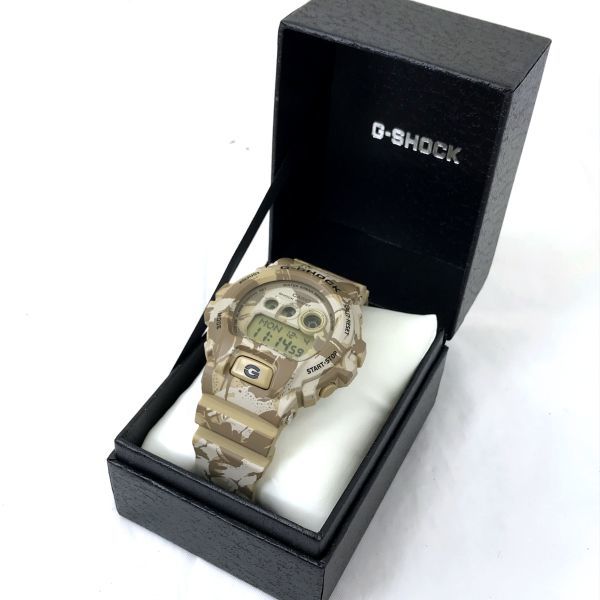 CASIO カシオ G-SHOCK ジーショック カモフラージュシリーズ 腕時計 クオーツ GD-X6900MC-5 デジタル 迷彩 カレンダー 箱付き 動作確認済み_画像7