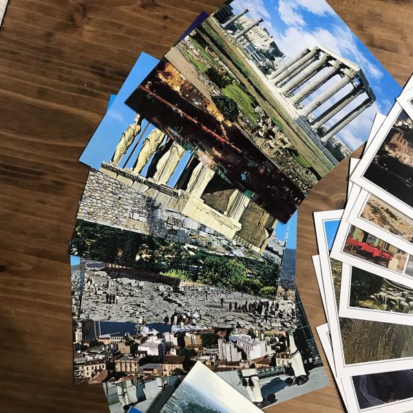 新品 未使用 ポストカード 絵葉書 セット ギリシャ パルテノン神殿 旅行 海外 風景 メッセージカード はがき グリーティングカードの画像3