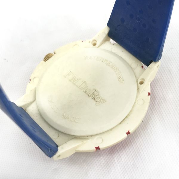 World Cup ワールドカップ USA 94 アメリカ 1994 腕時計 クオーツ コレクション コレクター ブルー レッド ケース付 電池交換済 動作確認済_画像5
