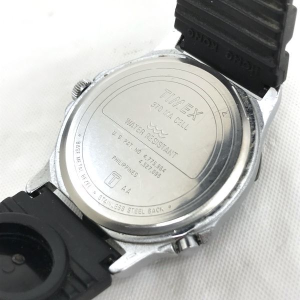 TIMEX タイメックス INDIGLO インディグロ 腕時計 クオーツ アナログ コンパス コレクション コレクター 新品電池交換済み 動作確認済み_画像5