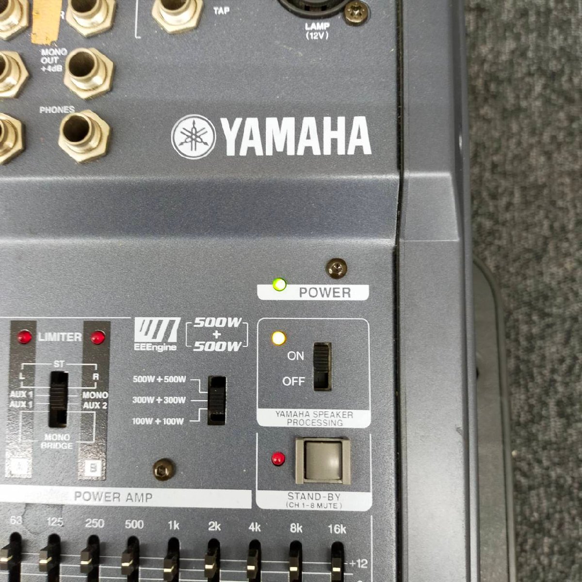 T6154＊【中古】YAMAHA EMX5000-12 パワードミキサー PA機器_画像3