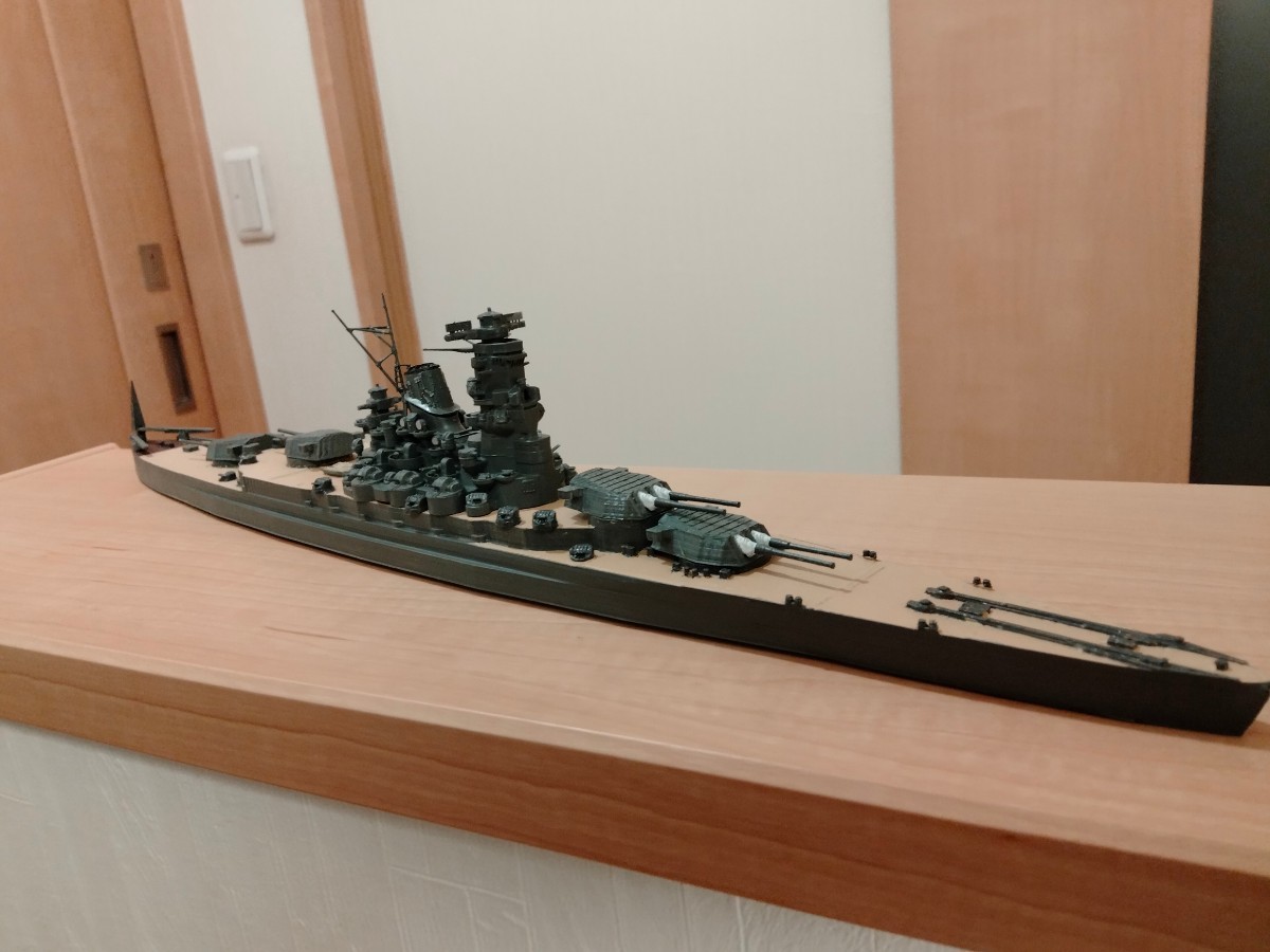 艦船模型（1/700）日本海軍13号級巡洋戦艦　キット組立品_画像1