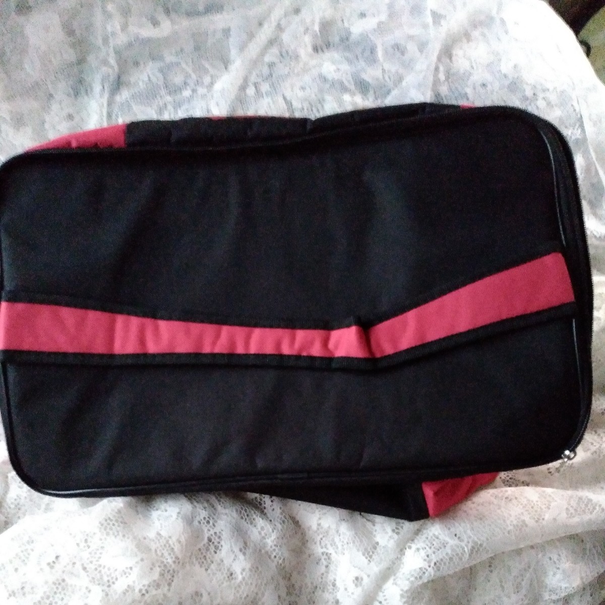  rare unused Honda HONDA largish nylon cloth bag shoulder also red black super-discount 