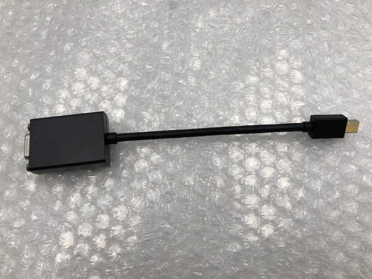 Mini DisplayPort から VGA 変換アダプター MiNi DP オス to VGA　メス 変換アダプタ 中古　動作品_画像2