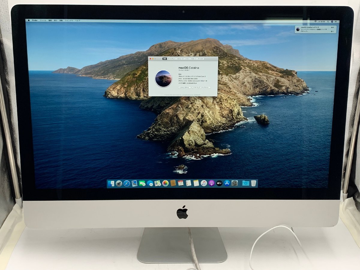 27インチApple iMac(27-inch ,2560x1440) A1419 Core i5/3.2GHz RAM