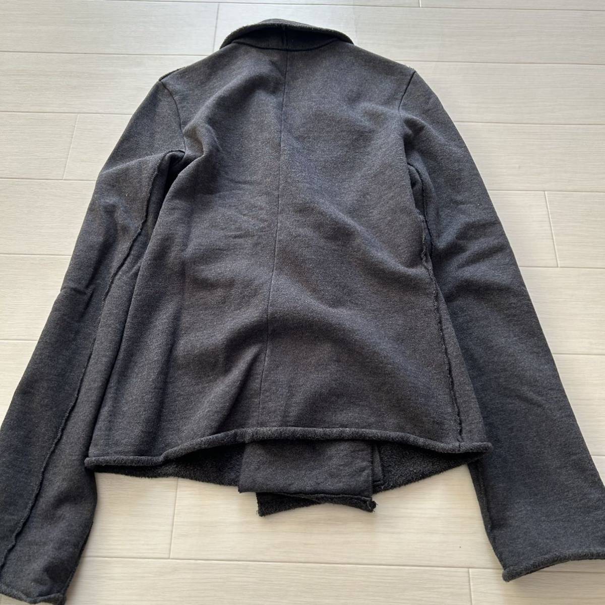ALEXANDERWANG jacket sweat cloth double button XS gray 