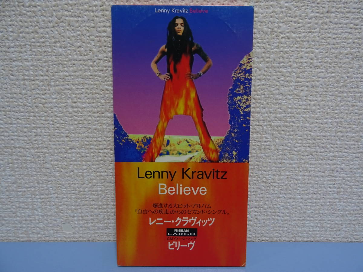 Lenny Kravitzre колено kla Vitz * записано в Японии CD одиночный BELIEVE(radio edit) / BELIEVE(acoustic version)