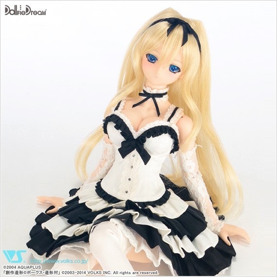 【未使用】DDdy 久寿川ささら ホワイトゴシックVer. ボークス ドルフィードリーム ToHeart2 Sasara Kusugawa VOLKS Dollfie Dream ドルパ_画像3