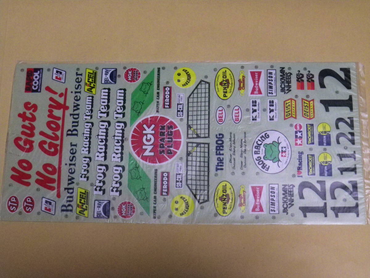 タミヤ The Frog 田宮模型 マイティフロッグ ステッカー KC NGK タミヤ The Frog 田宮模型 マイティフロッグ ステッカー KC NGK