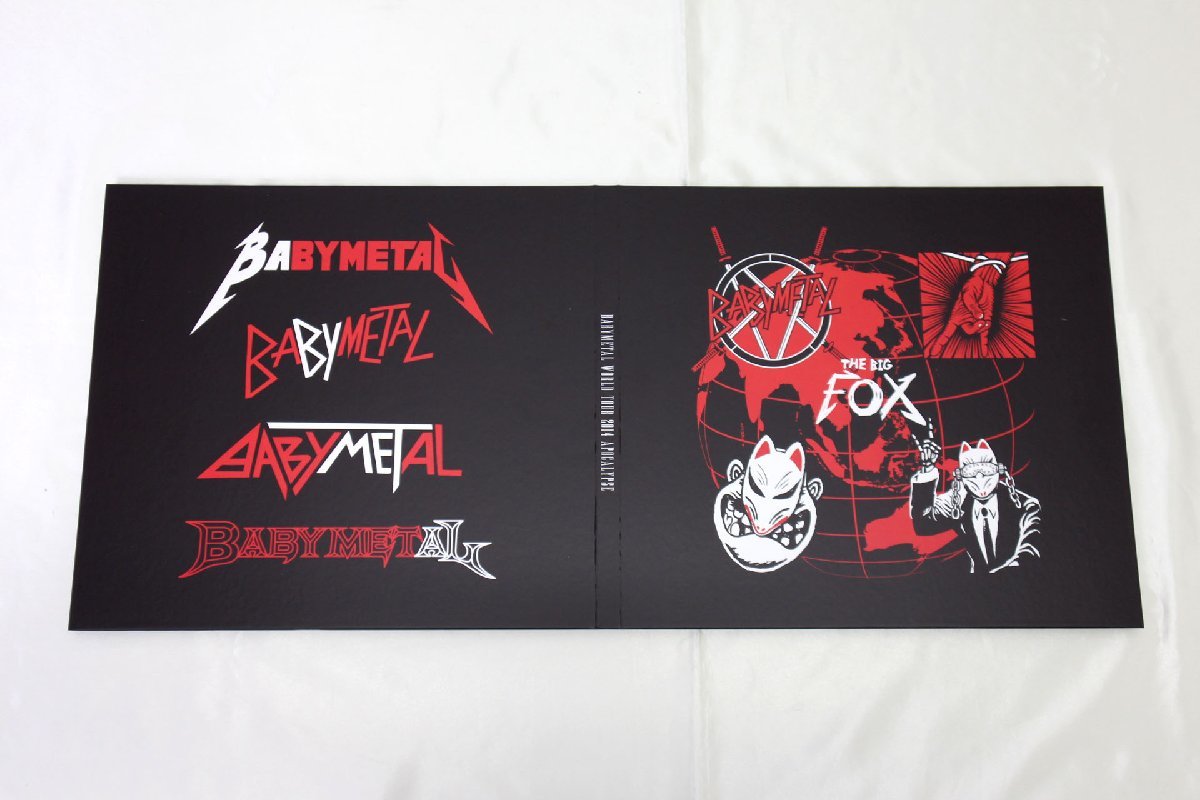 ＜中古品＞Blu-ray+CD　BABYMETAL ベビーメタル WORLD TOUR 2014（21623120119054SM）_画像4