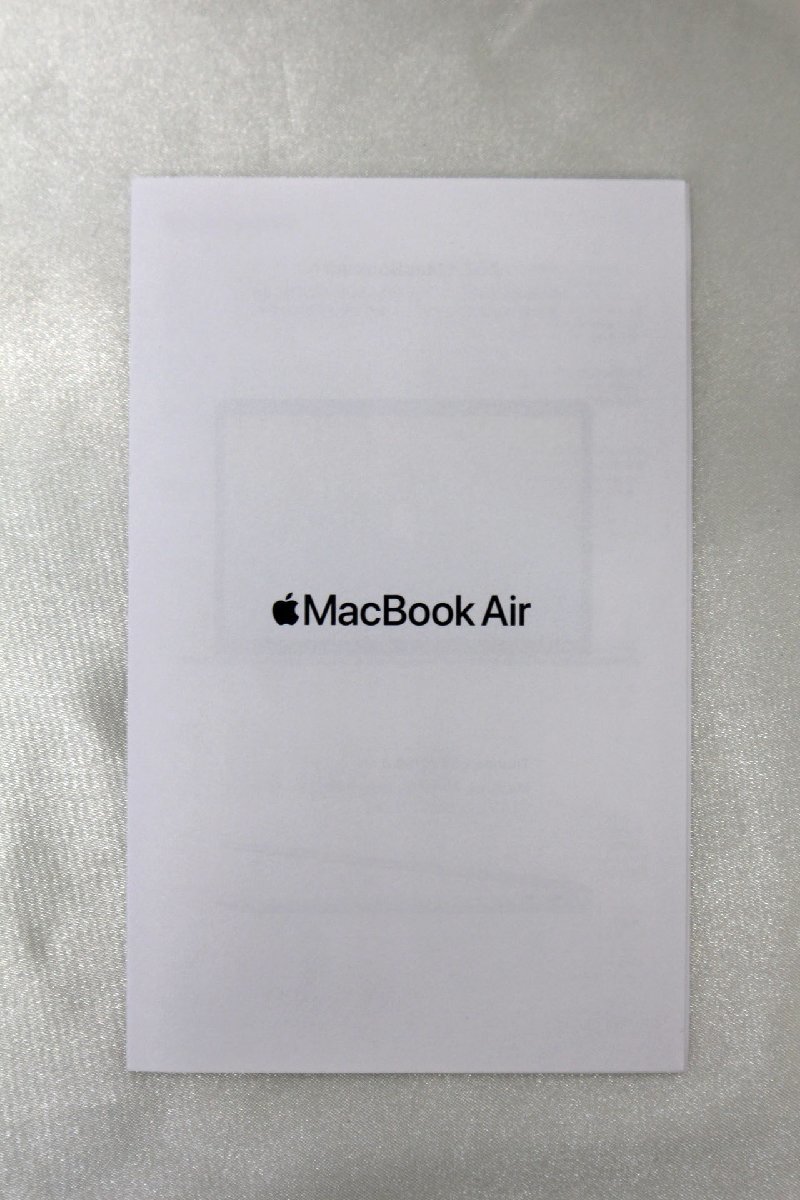 ＜中古品＞Apple MacBook Air M1 A2337 2020年モデル メモリ：8GB SSD：512GB 13.3インチ カラー：ゴールド（11323121220199DJ）_画像7