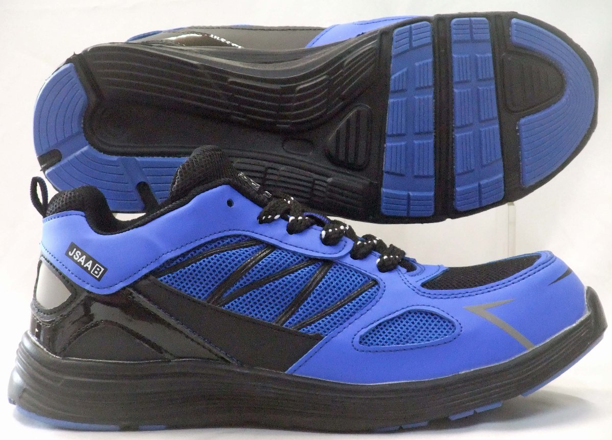  бесплатная доставка .. резина безопасность спортивные туфли безопасная обувь Phantom свет FL-552 голубой 25.5cm 3E полимер . сердцевина "дышит" выдающийся безопасность спортивные туфли 