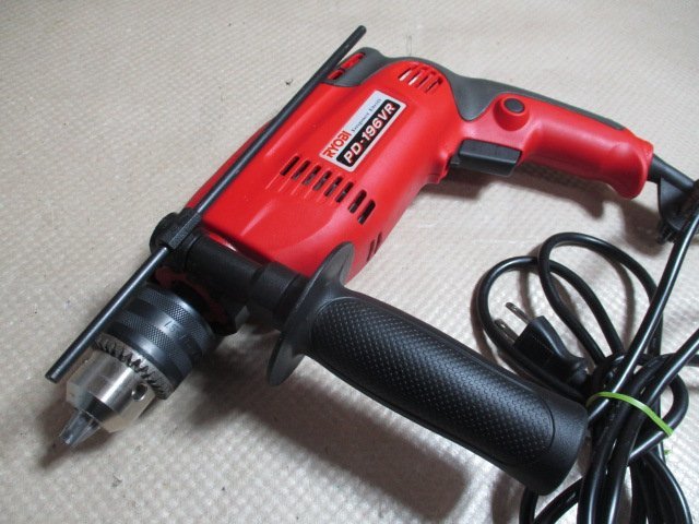 中古品　RYOBI　振動ドリル　PD-196VR_画像3