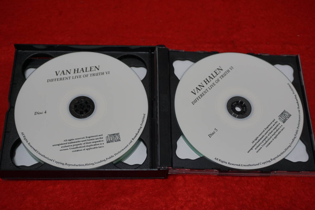 【6枚組】 VAN HALEN / Different Live Of Truth Ⅳ デヴィッド・リー・ロス 2012年3公演完全収録_画像5