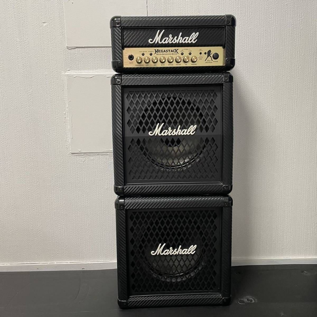 Marshall MG15 FXMSDM MEGADETH デイヴ・ムステイン シグニチャー モデル メガデス マイクロスタック アンプ 三段積み マーシャル