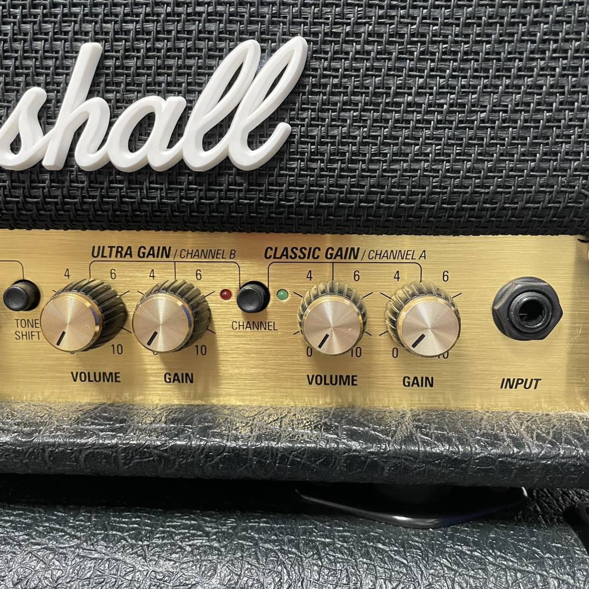 Marshall JCM2000 DSL1H 50周年 MADE IN ENGLAND 英国製 マイクロスタック 真空管アンプ 三段積み ミニスタック マーシャル_画像5