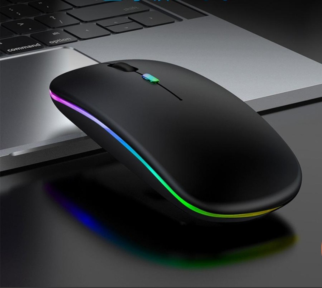 光るワイヤレスマウス Bluetoothマウス マウス Bluetooth5.1 超薄型 静音 2.4Gマウス パソコン 無線マウス ゲーミングマウス ゲームパッド_画像8