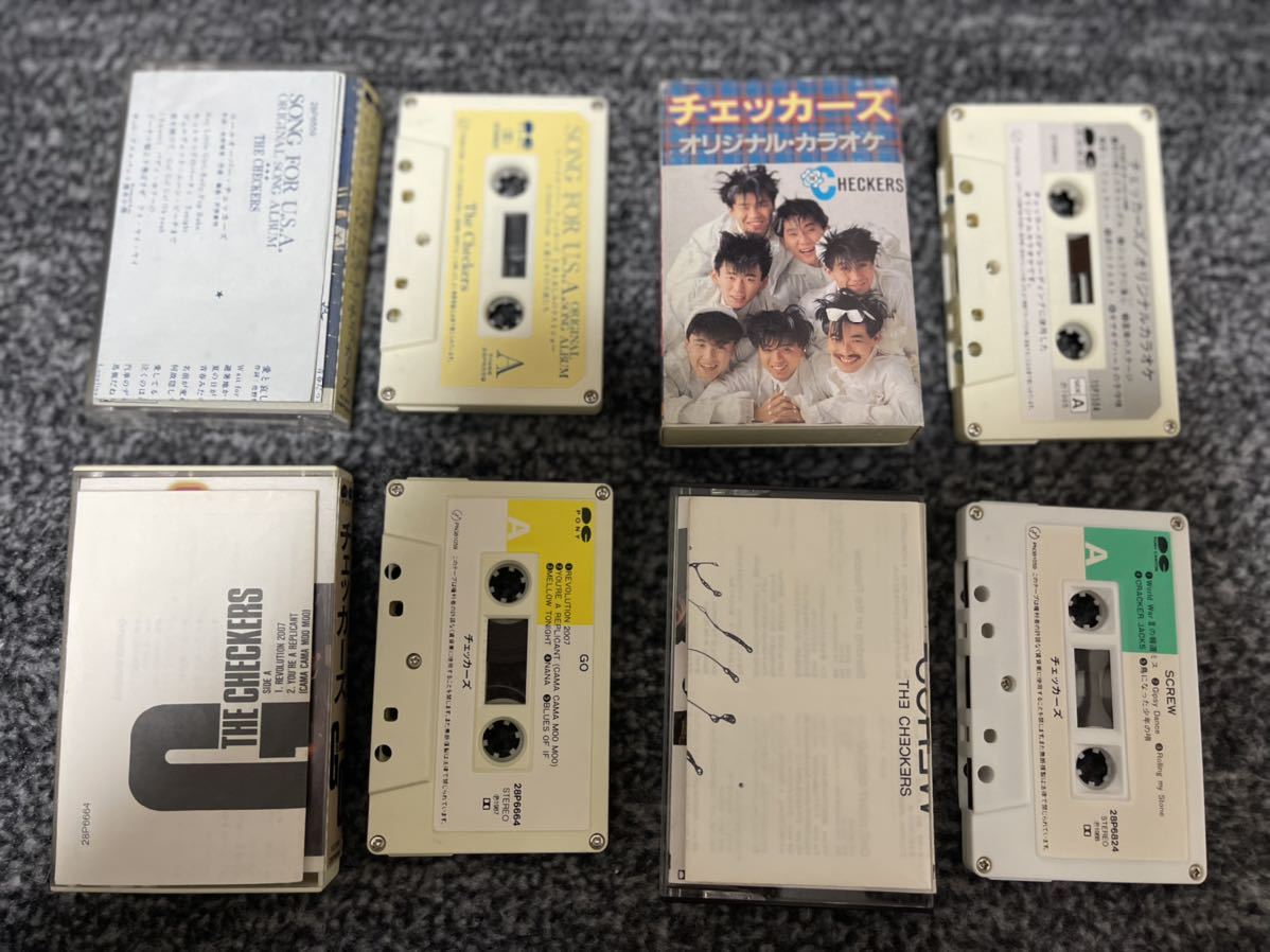 昭和 レトロ 邦楽 カセット テープ 12本 セット チェッカーズ 一風堂 爆風スランプ リンドバーグ アナログ V.A. 80s ジャンク_画像6