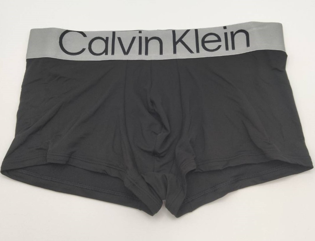 Calvin Klein(カルバンクライン) ローライズボクサーパンツ ブラック Mサイズ 1枚 メンズボクサーパンツ 男性下着 NB3074_画像2