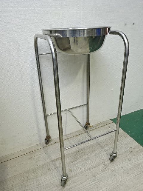 ②[ used ] medical care for disinfection for lavatory pcs with casters face washing vessel bowl attaching 