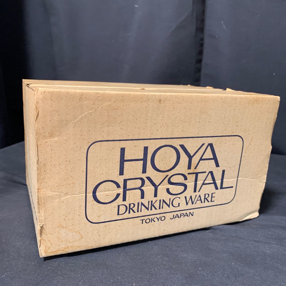 未使用品 HOYA CRYSTAL DRINKING WARE NTF0124 FOカット 8oz ハイボール 6pcs クリスグラス 6客 水割り ハイボールグラス _画像8