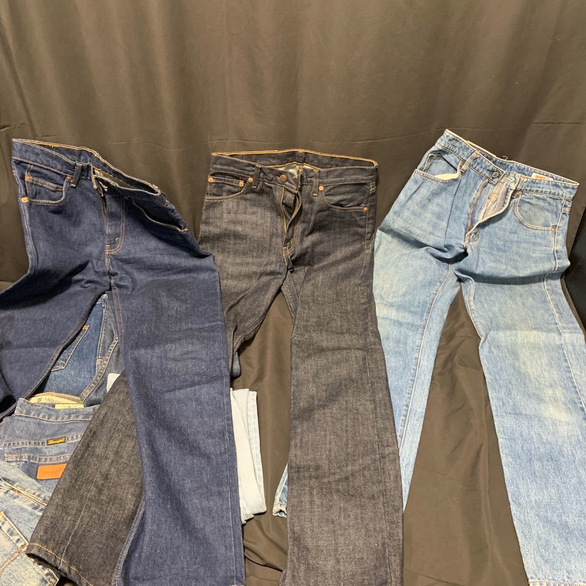 デニム パンツ 9点まとめ リーバイス 505 508 607 Levi's BIG JOHN 他 ジーンズ インディゴ ブルー アメカジ W29 W30_画像4