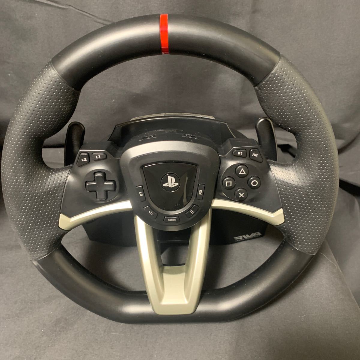 HORI RWA RACING WHEEL APEX SPF-004 ステアリングユニット ハンドル コントローラー 箱付き 動作確認済み PS5 PS4 対応グランツーリスモ7_画像2