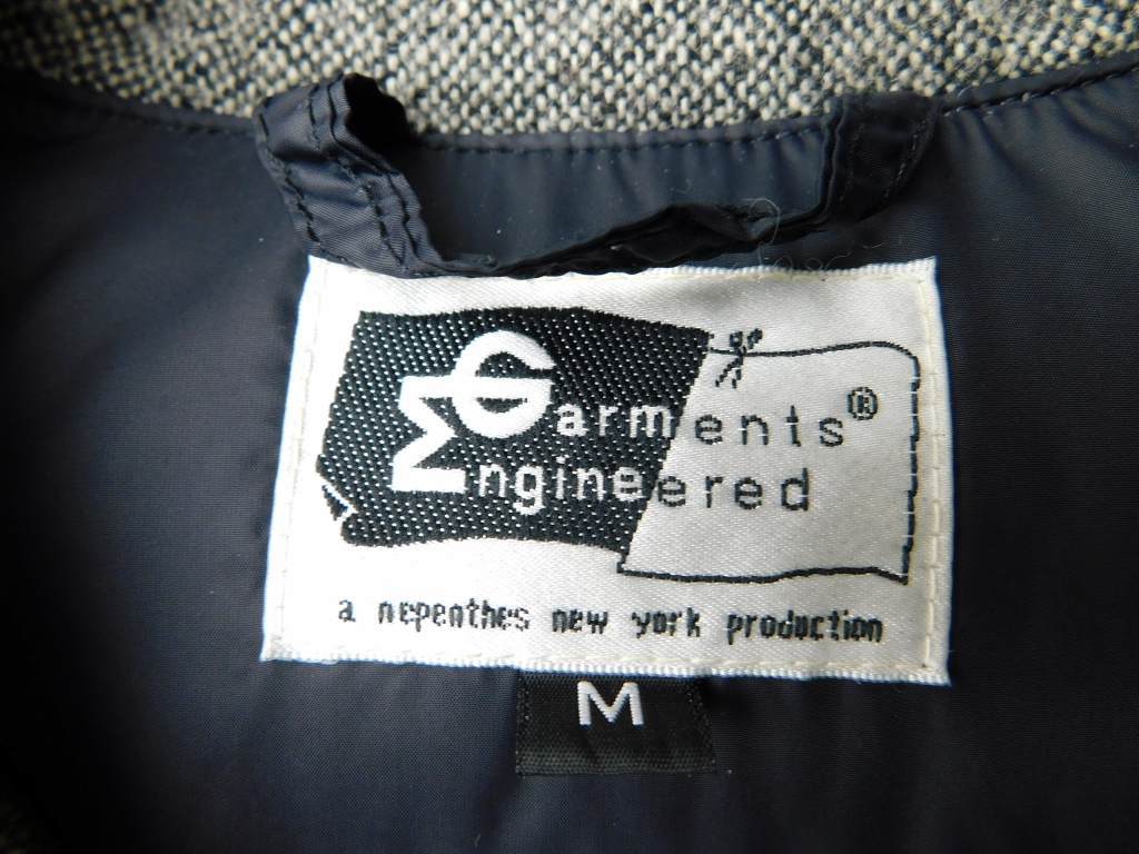 Engineered Garments engineered garments down vest wool Canada made M the first period 