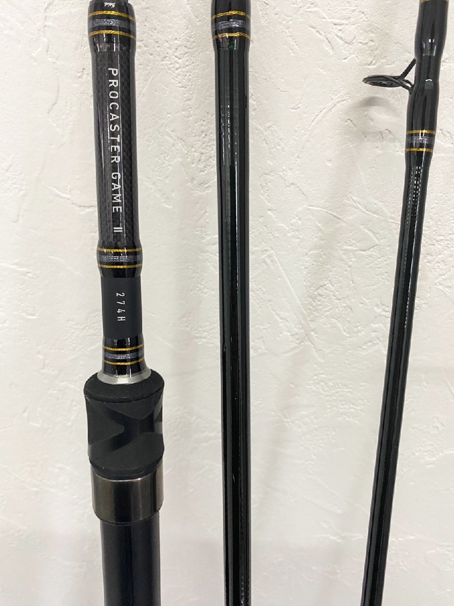 (N)中古美品 DAIWA パックロッド プロキャスターゲーム Procaster Game II PRGM274H-BFの画像8