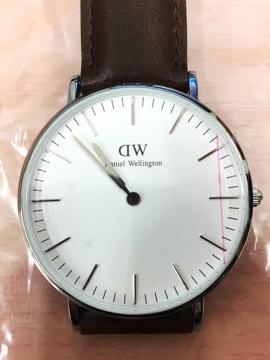 □156 Daniel Wellington ダニエルウェリントン 腕時計 メンズ レディース Classic Bristol [ DW00100056 ] 〇店頭展示品 の画像2