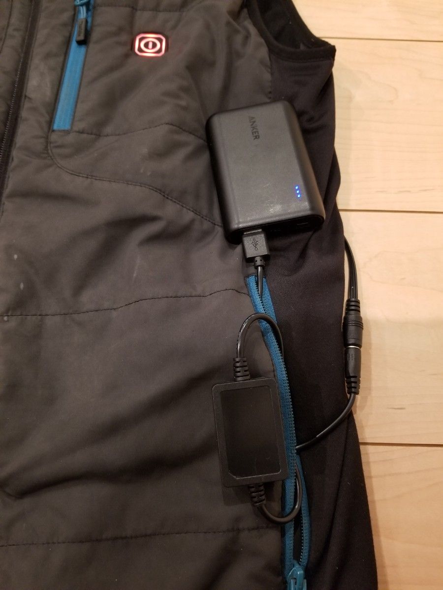 マキタ makita 充電式暖房ジャケットベスト　USB電源変換ケーブル