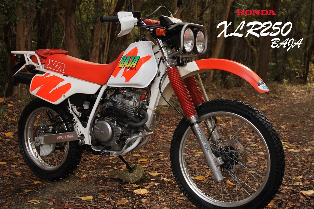 Quality Goods Arrival Xlr250 Baja Super Low Running 4 163km Rare Normal Condition Good Vintage Off Road Md22 Honda Zxcv Real Yahoo Auction Salling