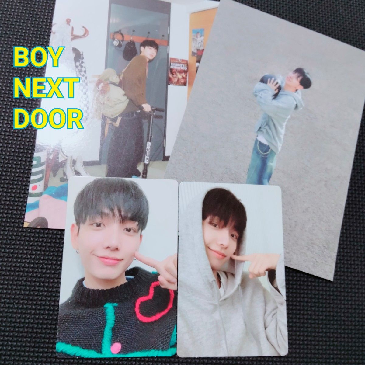 BOY NEXT DOOR ジェヒョン WHO トレカ　ポストカード　ボネクド　ボイネク　アルバム封入　公式