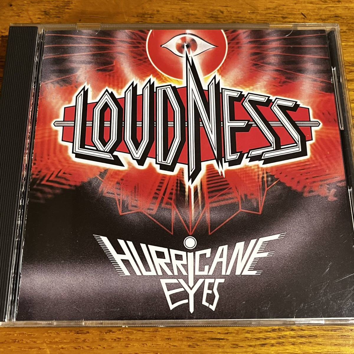 CD ラウドネス LOUDNESS ハリケーンアイズ ディスク良好 32XD-770 87年_画像1