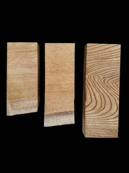 J24　欅　3点セット　無垢一枚板　乾燥材　無垢材　木工　材料　DIY　小物造り_画像9