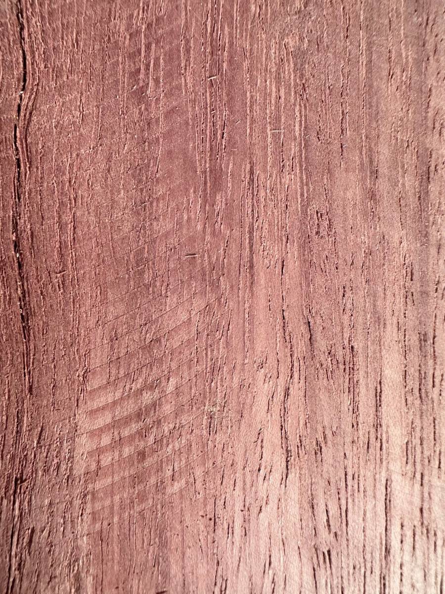 J16　パープルハート　3点セット　無垢一枚板　乾燥材　無垢材　木工　材料　DIY　小物造り_画像4