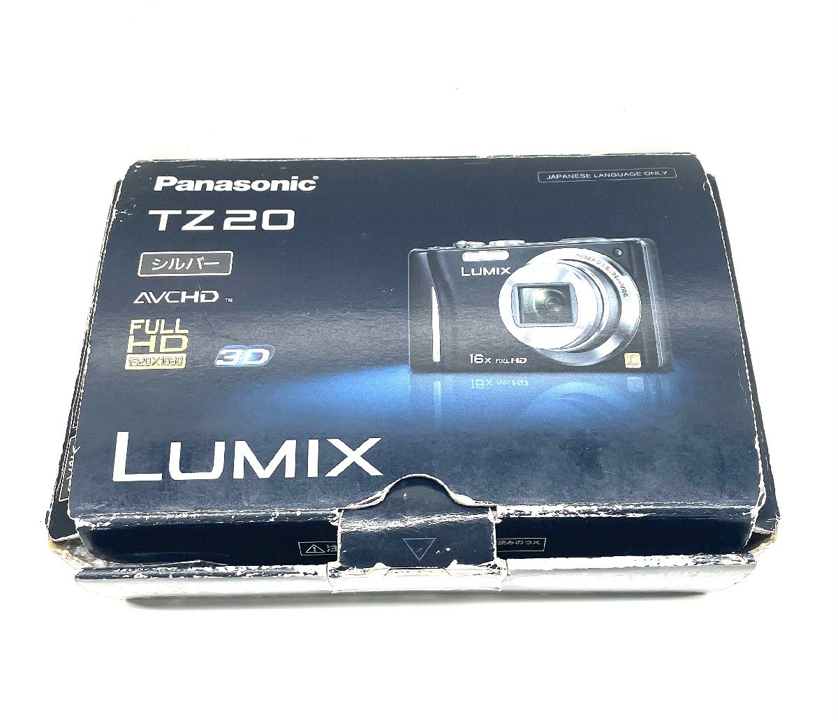 Panasonic パナソニック DMC-TZ20 LUMIX ルミクス コンパクトデジタルカメラ シルバー 充電器付 取説 箱付 動作確認済_画像9