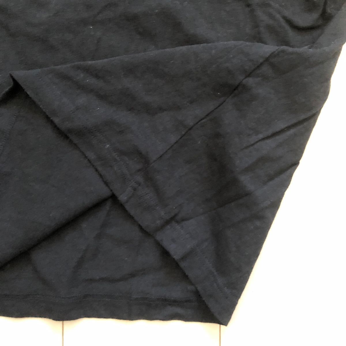  разделение nz чёрный M черный специальный заказ BIOTOPmok шея короткий рукав футболка биотоп HANES Adam et Rope ADAM ET ROPE упаковка T BEEFY-T