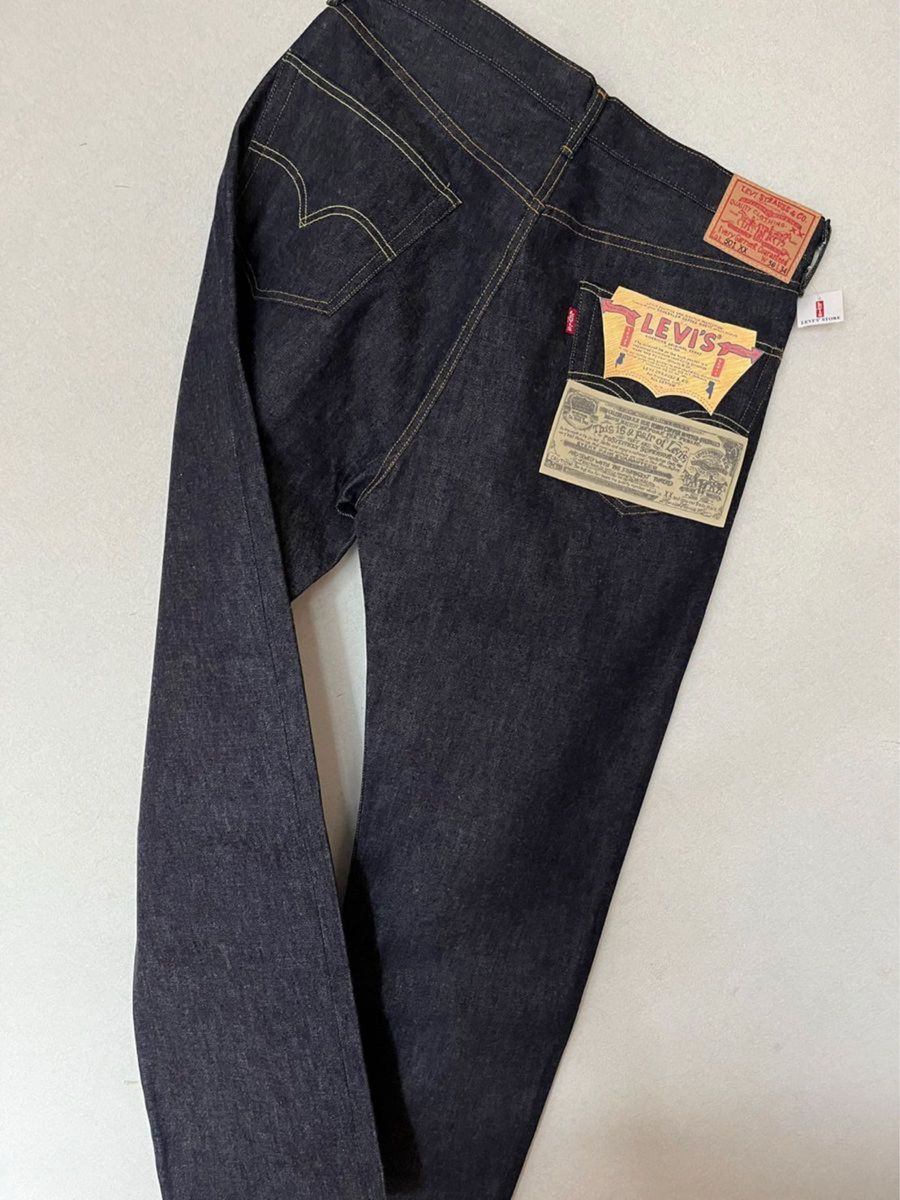 【新品 】LEVI'S 1955 Hand Drawn Jeans 501 150周年 リーバイス 手書き 501本限定 W36 