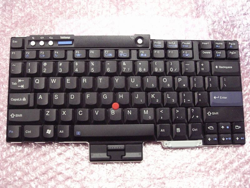 = б/у ThinkPad клавиатура английская версия T400/500/R400/500/W500/700/T60/61/R60/61/Z60/61 соответствует FRU:42T3209