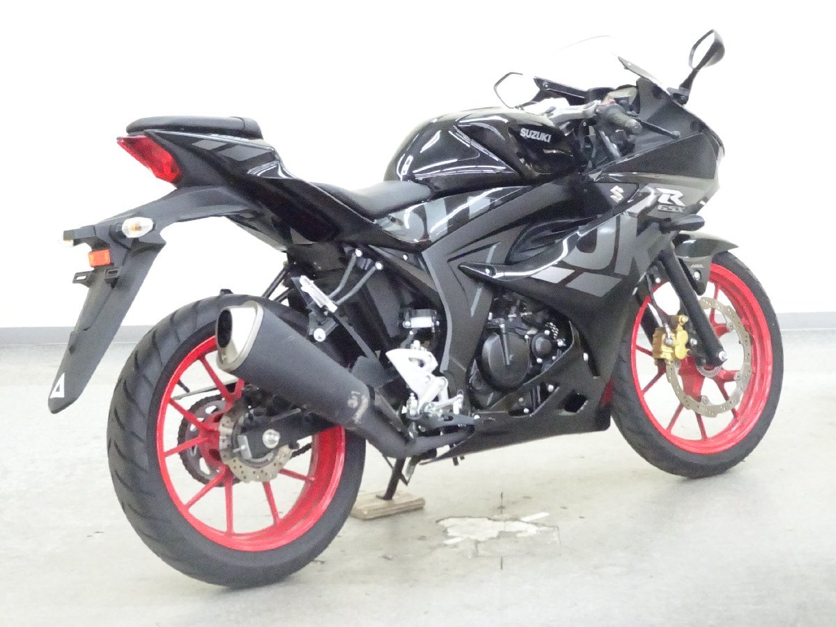 SUZUKI GSX-R125 ABS【動画有】ローン可 土曜日現車確認可 要予約 DL33B 原付２種 125cc スポーツ GSX-S スズキ 売り切り_画像2