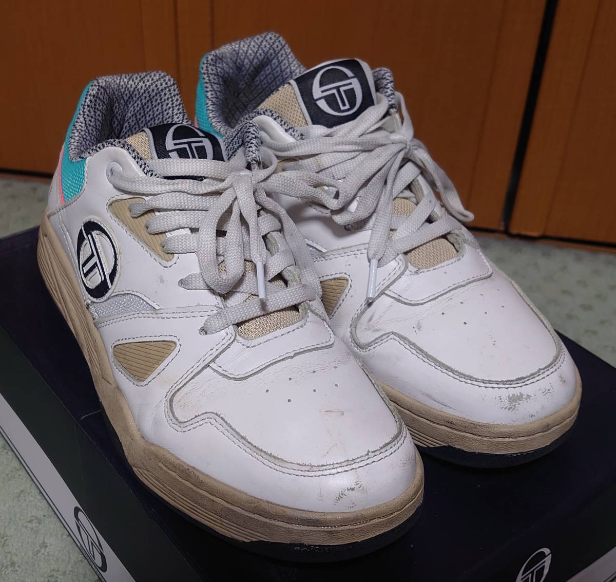 SERGIO TACCHINI セルジオ・タッキーニ スニーカー ２５．５ｃｍ　元値\14,000-　used_画像2