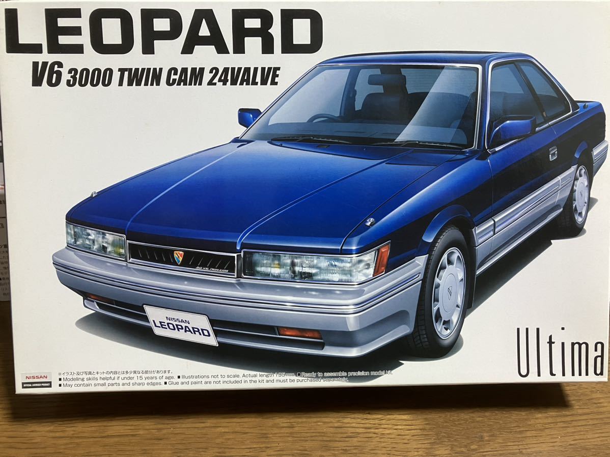 レア品！アオシマ 1/24 F31 レパード アルティマ 前期型'86_画像1