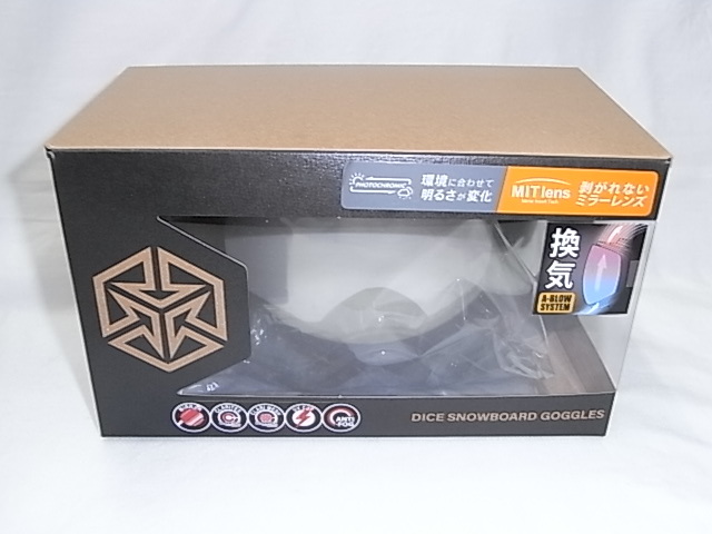 ゲリラセール超特価!!正規新品未使用 24 DICE BANK DMSM/PHOTOCROMIC/MIT GOLD MIRROR LENS/ダイスバンクゴーグル調光レンズ _画像6