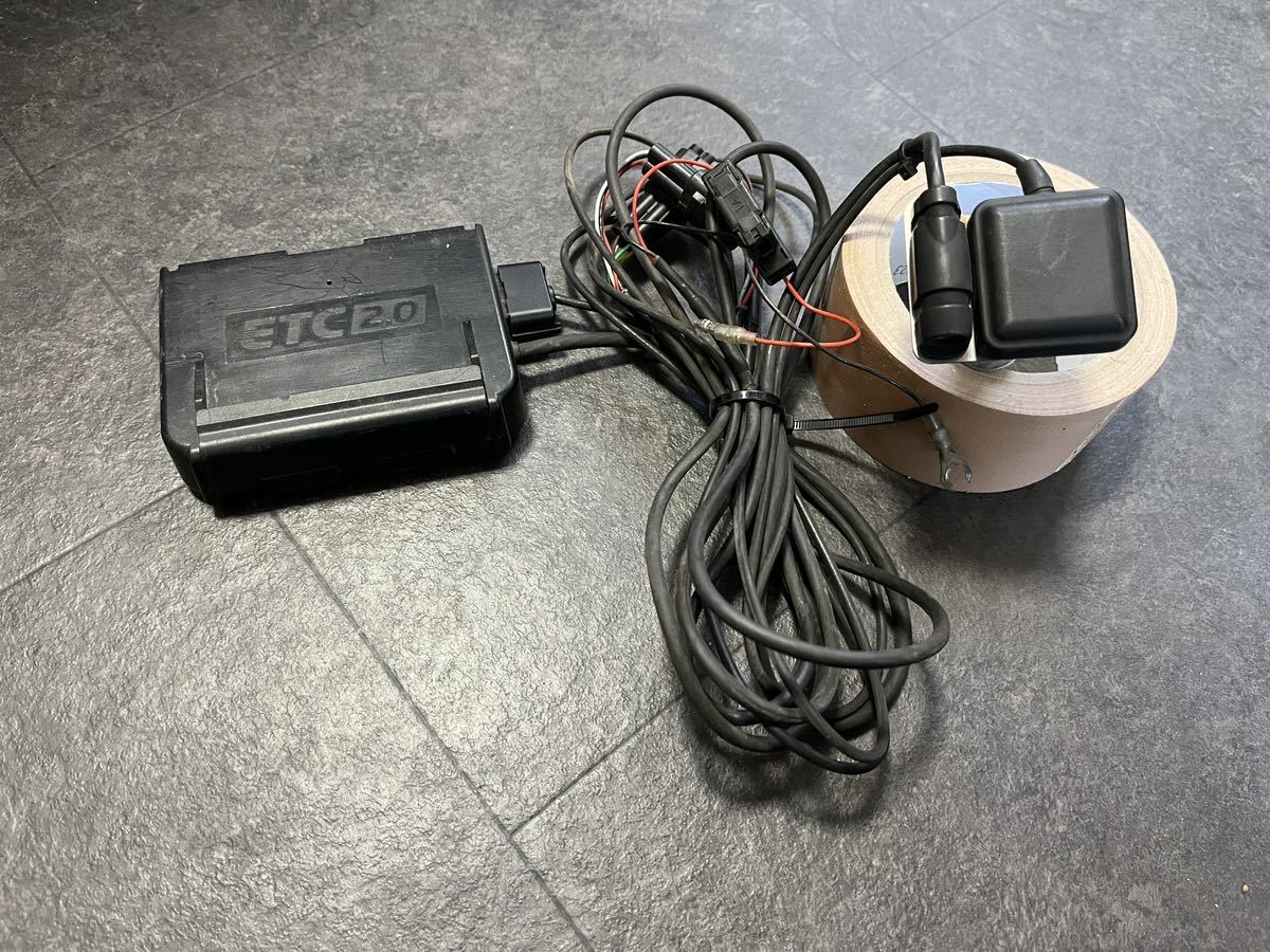 日本無線 ETC2.0 バイク用 アンテナ分離型　アンテナステー付き！(3)