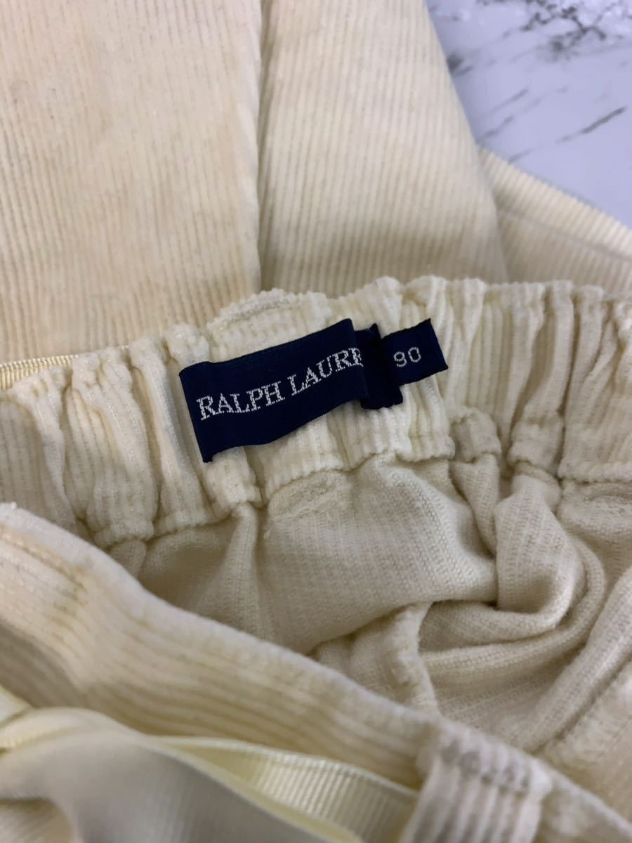 RALPH LAUREN ラルフローレン 子ども用スカート キッズ ホワイト おしゃれ ハイブランド_画像3