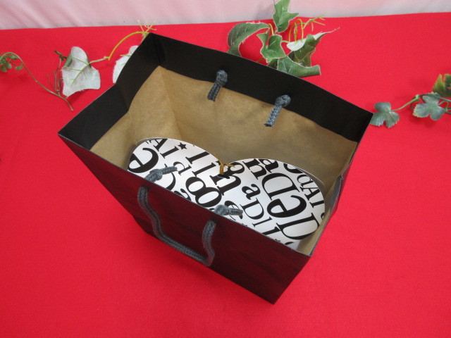 [OH6746(1)/6] не использовался подарочная коробка Heart type box упаковка сопутствующие товары 6 комплект Рождество в подарок!