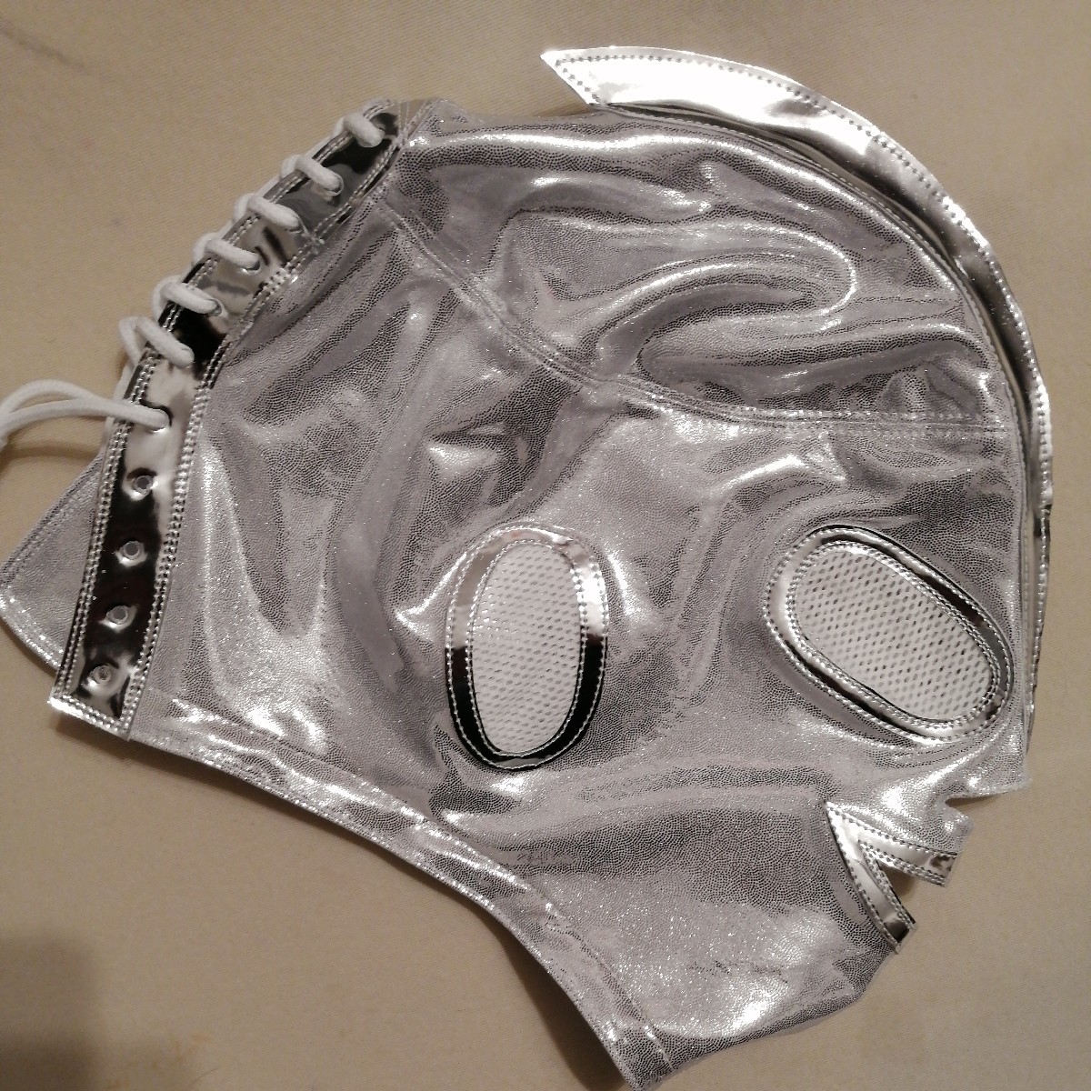 初代　ウルトラマン　銀特殊　試合用マスク　メキシカンマスクの伝説　宇宙仮面_画像4
