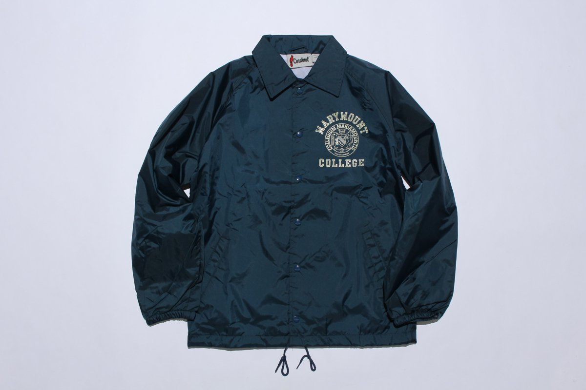 1円～ 1スタMARY MOUNT COLLEGE/同型同色/新品/正規品 COACH JACKET コーチジャケット【XL】キムタク愛用グランメゾン東京RoyalwestHTCNAVY_画像3