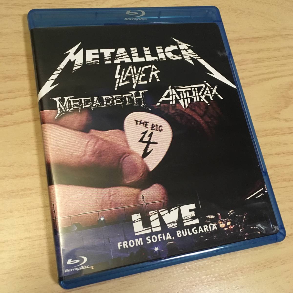 Metallica（メタリカ）Slayer（スレイヤー）Megadeth（メガデス）Anthrax（アンスラックス）The Big 4 Live from Sofia Bulgaria BD2枚組_画像1